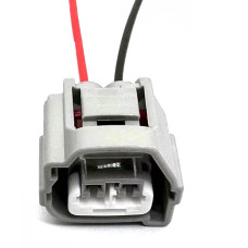 Розєм котушки запалювання 2 контакта сірий Daewoo Matiz, Hyundai, Toyota. 90980-10901 Розєм котушки запалювання 2 контакта сірий Daewoo Matiz, Hyundai, Toyota. 90980-10901