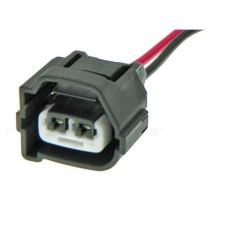 Розєм котушки запалювання 2 контакта чорний Daewoo Matiz, Hyundai, Toyota. 90980-10899 Розєм котушки запалювання 2 контакта чорний Daewoo Matiz, Hyundai, Toyota. 90980-10899
