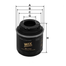 Масляний фільтр WV 1.2TSI Audi, Seat, Skoda WIXFILTRON. WL7494 Масляний фільтр WV 1.2TSI Audi, Seat, Skoda WIXFILTRON. WL7494