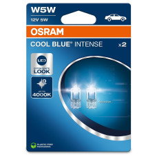 Лампочка безцокольна 12V 5W Cool Blue Intense блістер OSRAM. 2825CBN-2BL Лампочка безцокольна 12V 5W Cool Blue Intense блістер OSRAM. 2825CBN-2BL