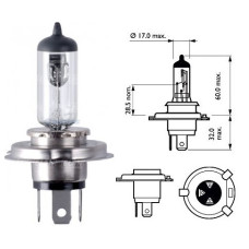 Лампочка галогенова H4 12V 60/55W NARVA. 489013000 Лампочка галогенова H4 12V 60/55W NARVA. 489013000