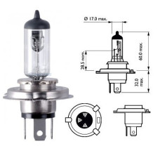 Лампочка галогенова H4 12V 60/55W +60% Silverstar 2.0 OSRAM. 64193 SV2 Лампочка галогенова H4 12V 60/55W +60% Silverstar 2.0 OSRAM. 64193 SV2