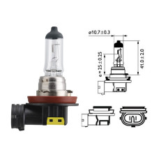 Лампочка галогенова H8 12V35W PHILIPS. 12360C1 Лампочка галогенова H8 12V35W PHILIPS. 12360C1