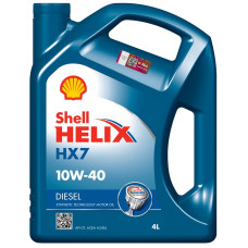 Олива в двигун напівсинтетична Shell Helix HX7 Diesel 10W-40. 4л