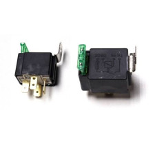 Реле 4 конта із запобіжником 12v 30А (універсальне) з кронштейном (виробник ОТК) Реле 4 конта із запобіжником 12v 30А (універсальне) з кронштейном (виробник ОТК)