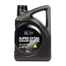 Олива в двигун ОРЕГІНАЛЬНА HYUNDAI Super Extra Gasoline 5W-30 4L. 05100-00410