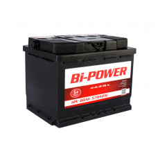 Акумулятор 60 Ah 12V Euro BI-Power лівий [+] 12V 60AH 570A