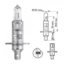 Лампочка галогенова H1 12V55W +30% PHILIPS. 12258PRC1 Лампочка галогенова H1 12V55W +30% PHILIPS. 12258PRC1