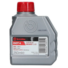 Гальмівна рідина DOT 4 BREMBO 0.25л Гальмівна рідина DOT 4 BREMBO 0.25л
