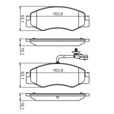 Колодки задні (спарка) Renault Master III, Opel Movano B, Nissan NV400 10- (+датчик) AUTOTECHTEILE. 504 0184 Колодки задні (спарка) Renault Master III, Opel Movano B, Nissan NV400 10- (+датчик) AUTOTECHTEILE. 504 0184