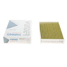 Фільтр салону вугільний Renault Megane III, Fluence, Scenic III WUNDER FILTER. WPK811 Фільтр салону вугільний Renault Megane III, Fluence, Scenic III WUNDER FILTER. WPK811
