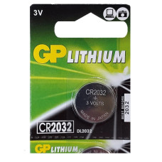 Батарейки кнопкові GP LITHIUM 3.0 V (20x32) / 1 штука відривна Батарейки кнопкові GP LITHIUM 3.0 V (20x32) / 1 штука відривна