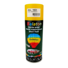 Фарба спрей жовта глянсова RAL 1023 400 ml виробник Balaton Фарба спрей жовта глянсова RAL 1023 400 ml виробник Balaton