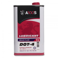 Гальмівна рідина DOT 4 AXXIS 1л