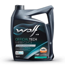 Олива в двигун синтетична WOLF OFFICIAL TECH 5W-30 5L Олива в двигун синтетична WOLF OFFICIAL TECH 5W-30 5L