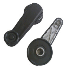 Ручка склопідйомника чорна (металевий шліц) 2108  виробник DS.UA 2108-6104064